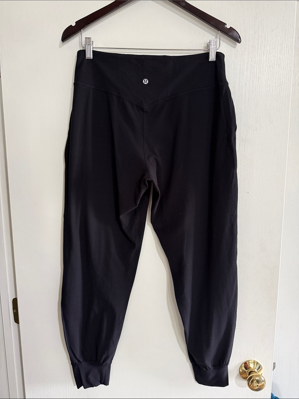 lululemon athletica Black Cropped Jogger Leggings